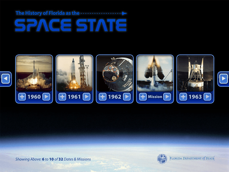 The History of Florida as the Space State